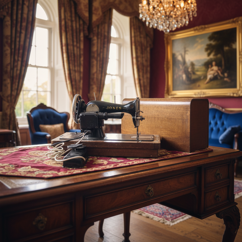 Vintage Jones Sewing Machine
