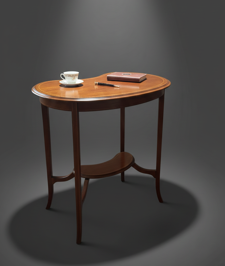 Edwardian Kidney Shape Table