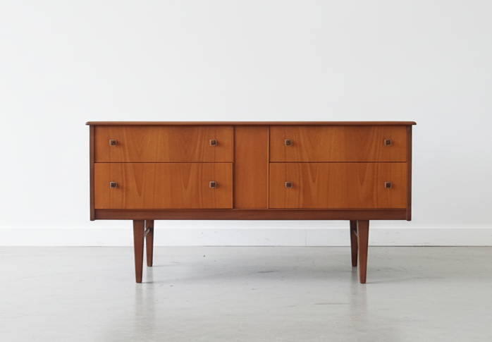 Mid century modern teak sideboard credenza