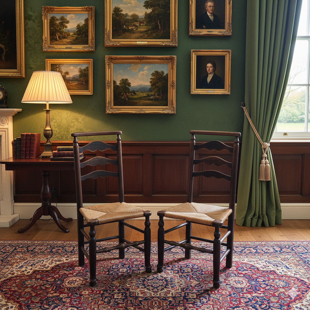 Antiques Georgian Farmhouse Dining Chair