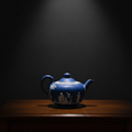 Classic Cobalt Blue Jasperware Teapot