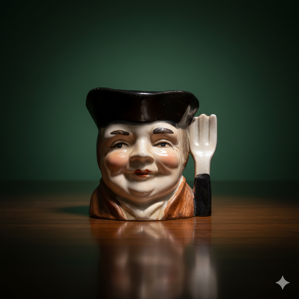 British Antique Collectible Antique Toby Jug