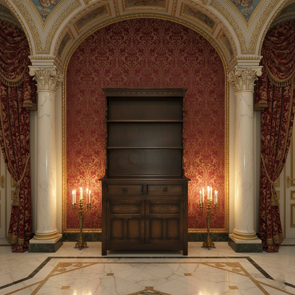 Old Charm oak wood dresser