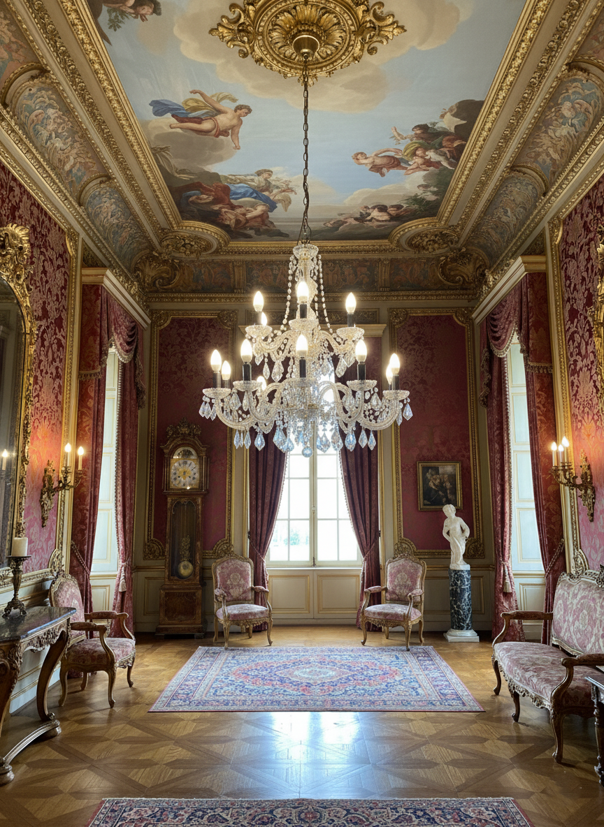 Elegant Victorian period Crystal Chandelier