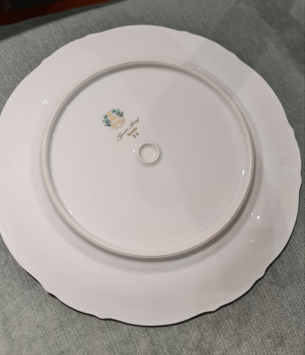 Royal Heidelberg Winterling Bavaria Green Ming tableware