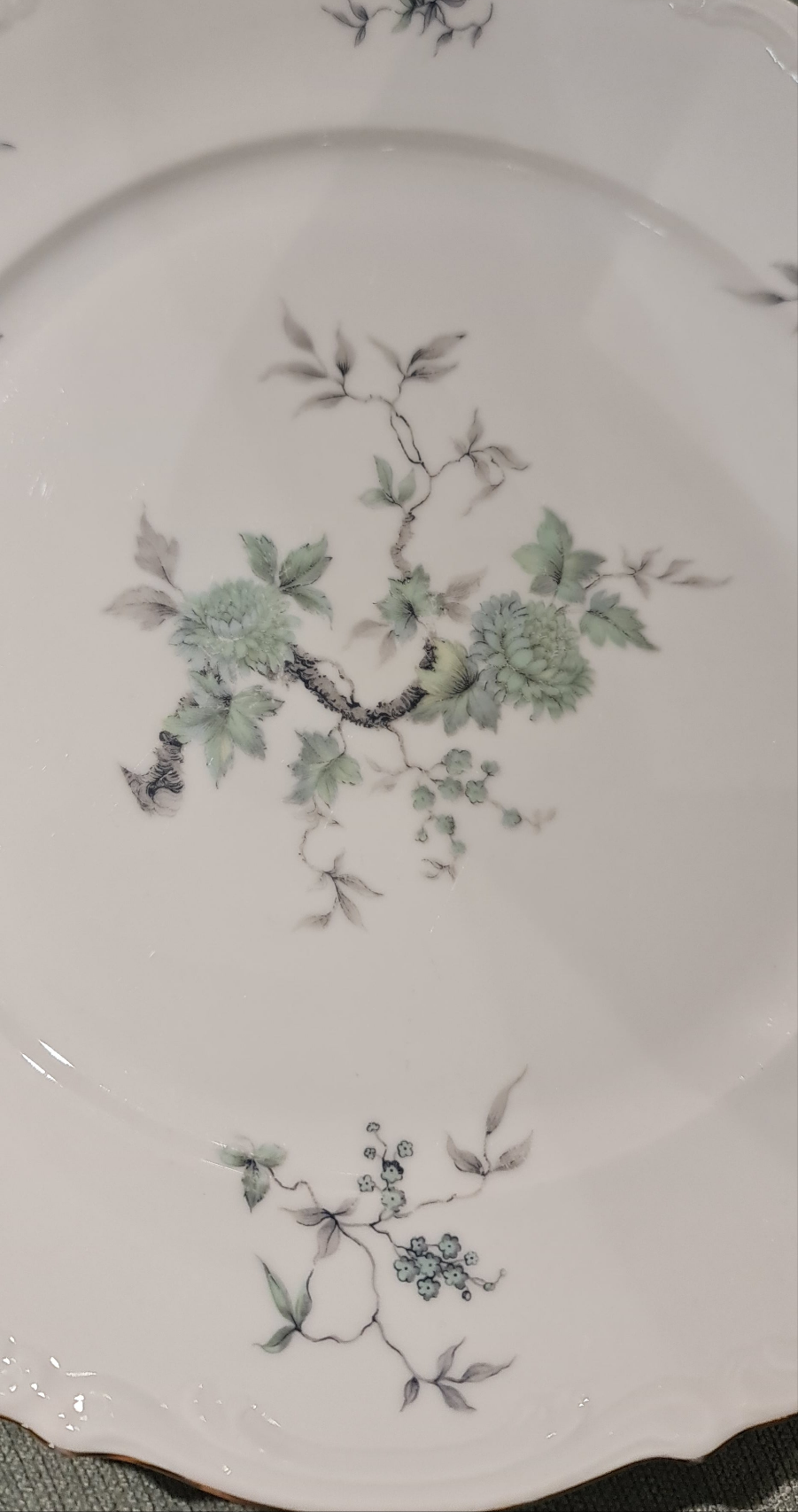 Royal Heidelberg Winterling Bavaria Green Ming tableware