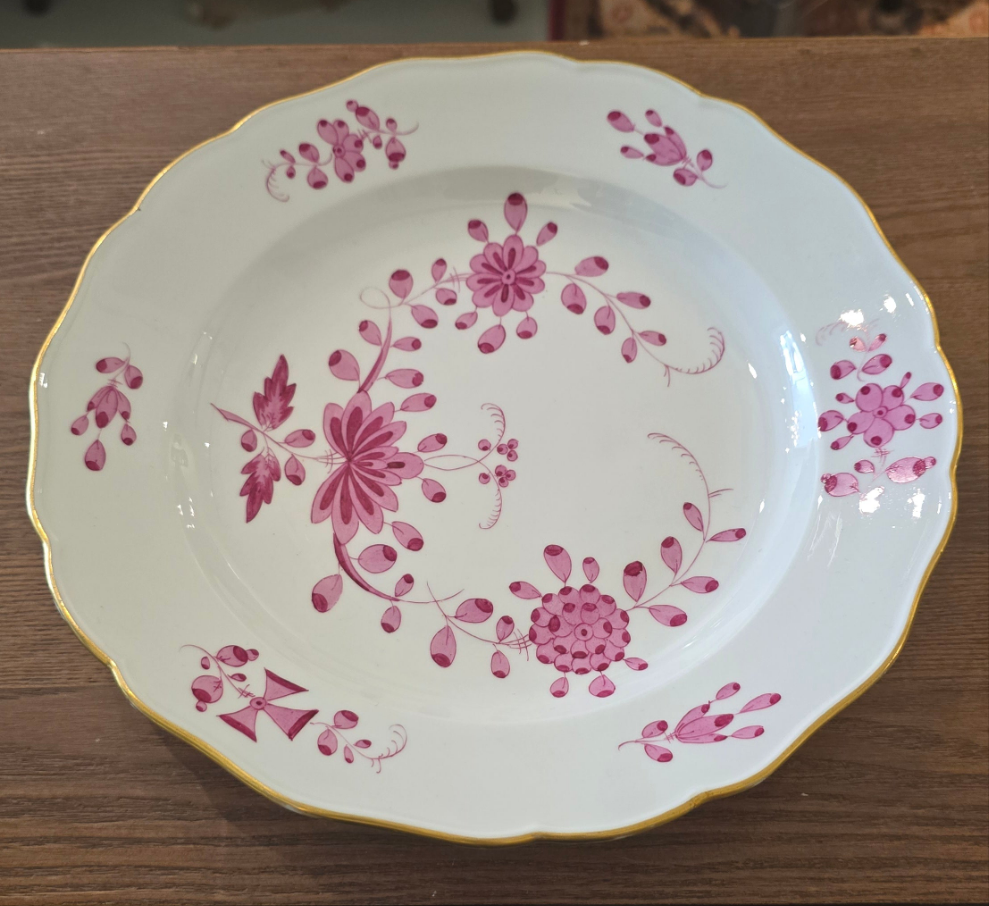 Hand Painted Messien plate