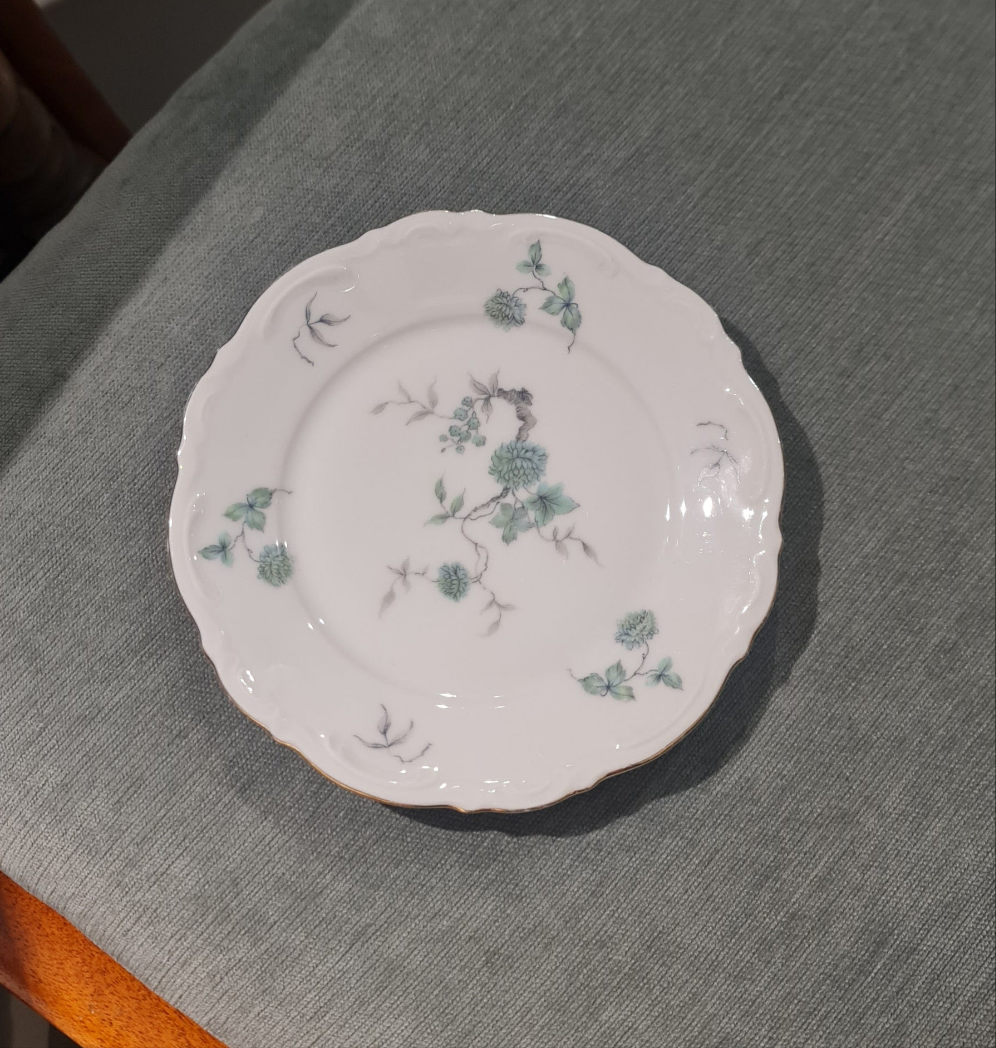 Royal Heidelberg Winterling Bavaria Green Ming tableware