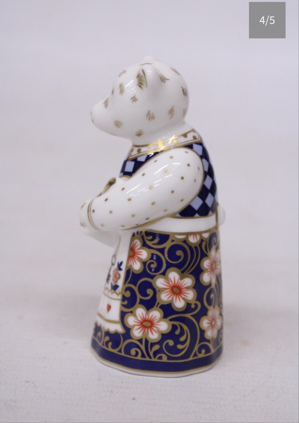 A ROYAL CROWN DERBY Handpainted figurine  collection