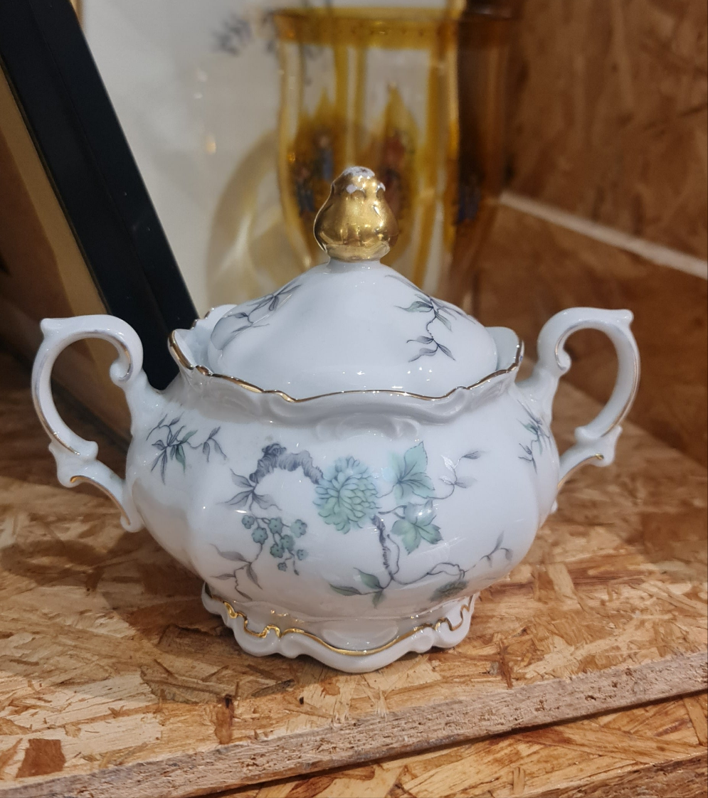 Royal Heidelberg Winterling Bavaria Green Ming tableware