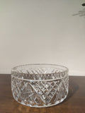 Vintage crystal bowl
