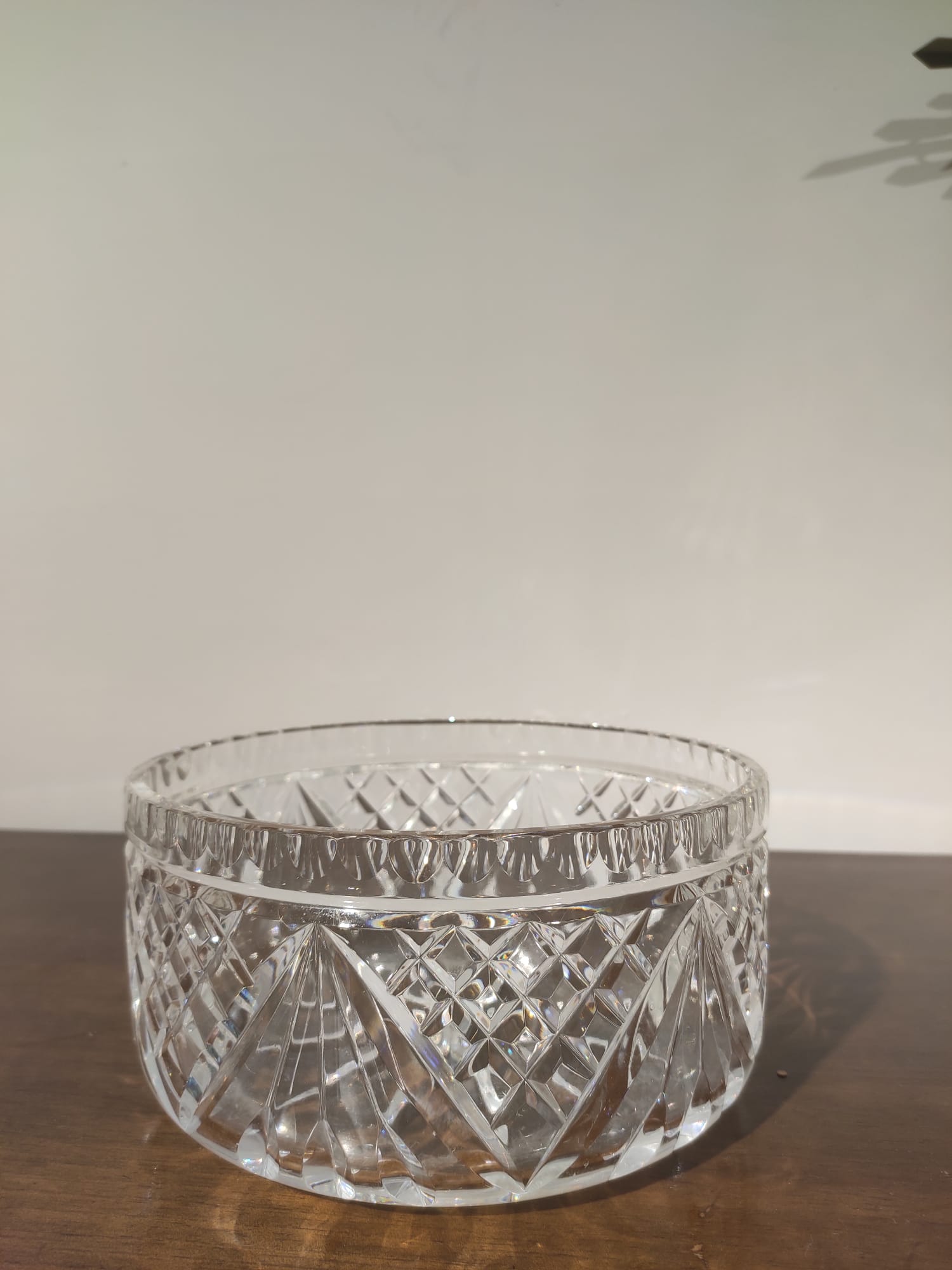 Vintage crystal bowl