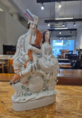1885 Staffordshire figuring of a royal couple