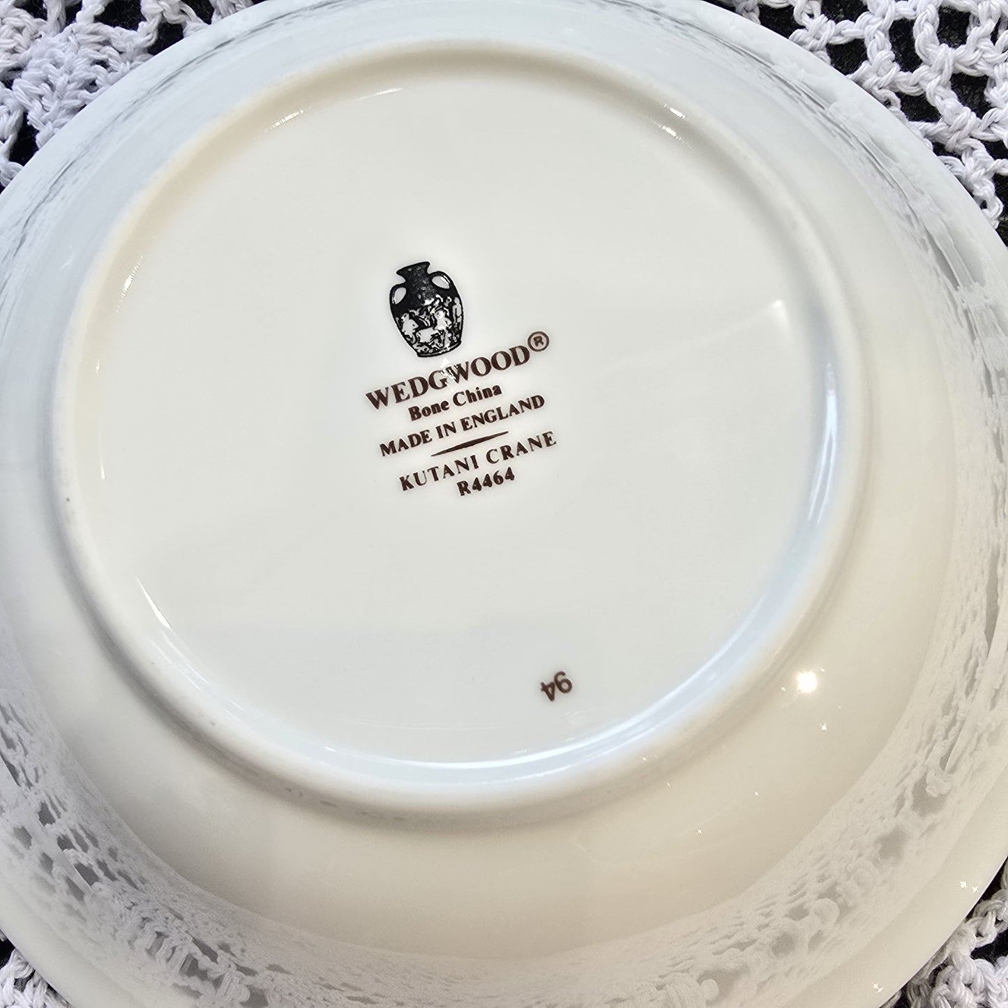 Wedgwood Kutani Crane Dinner and tea ware