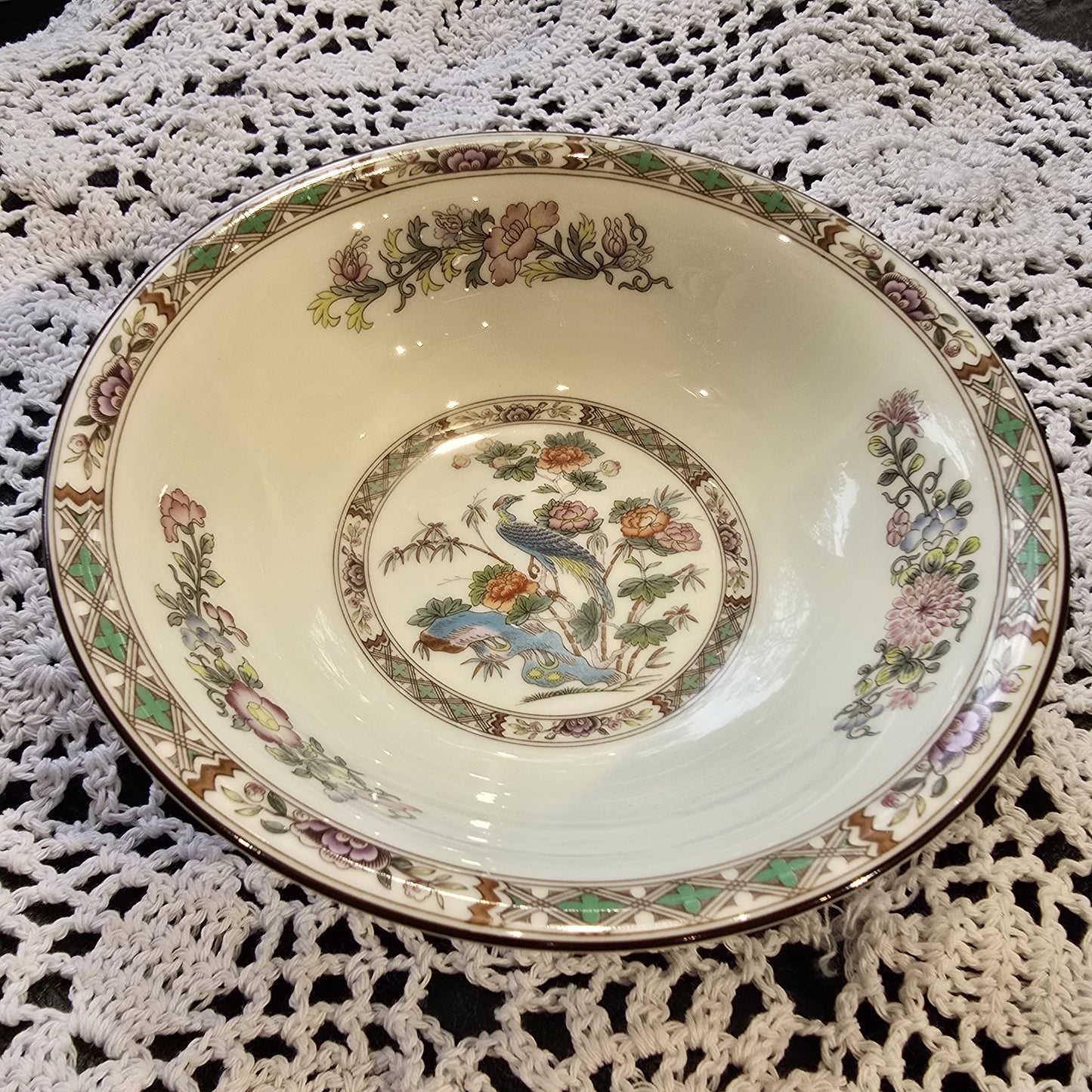 Wedgwood Kutani Crane Dinner and tea ware