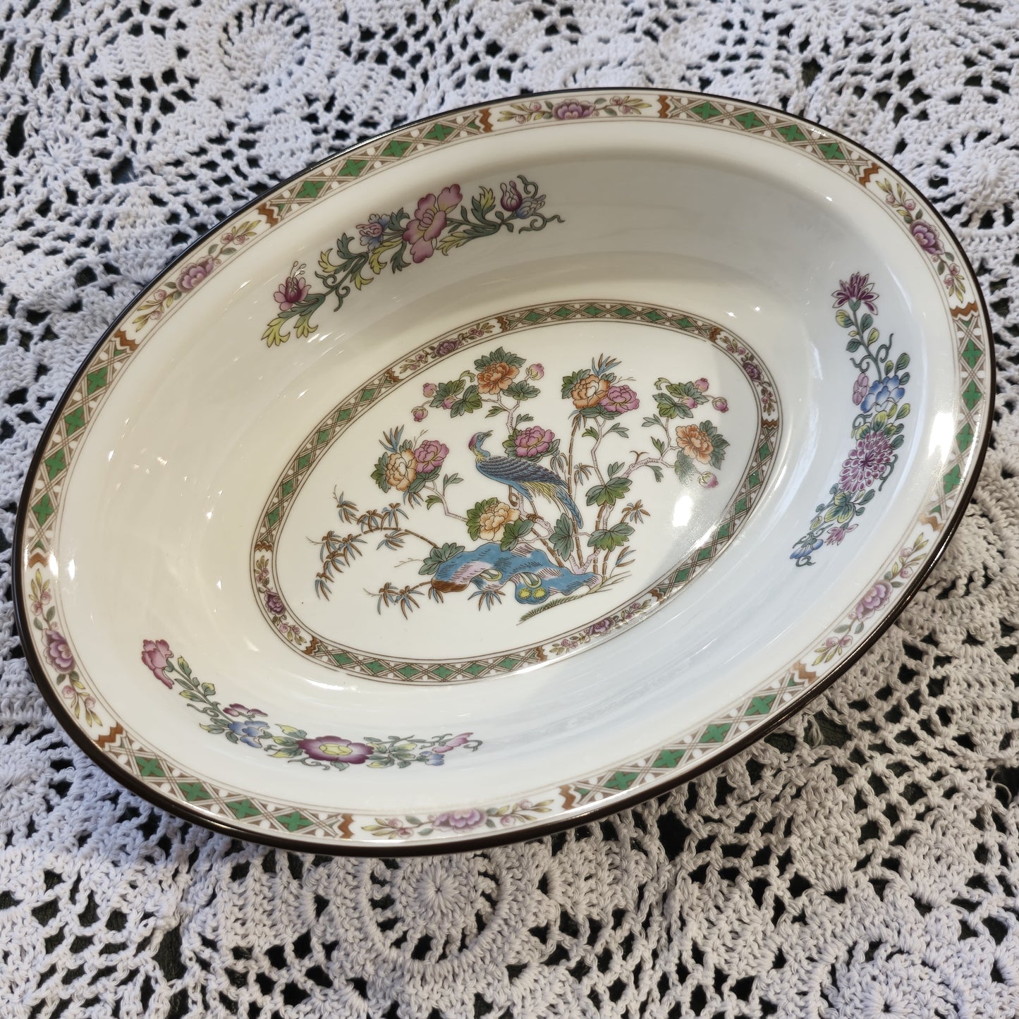 Wedgwood Kutani Crane Dinner and tea ware