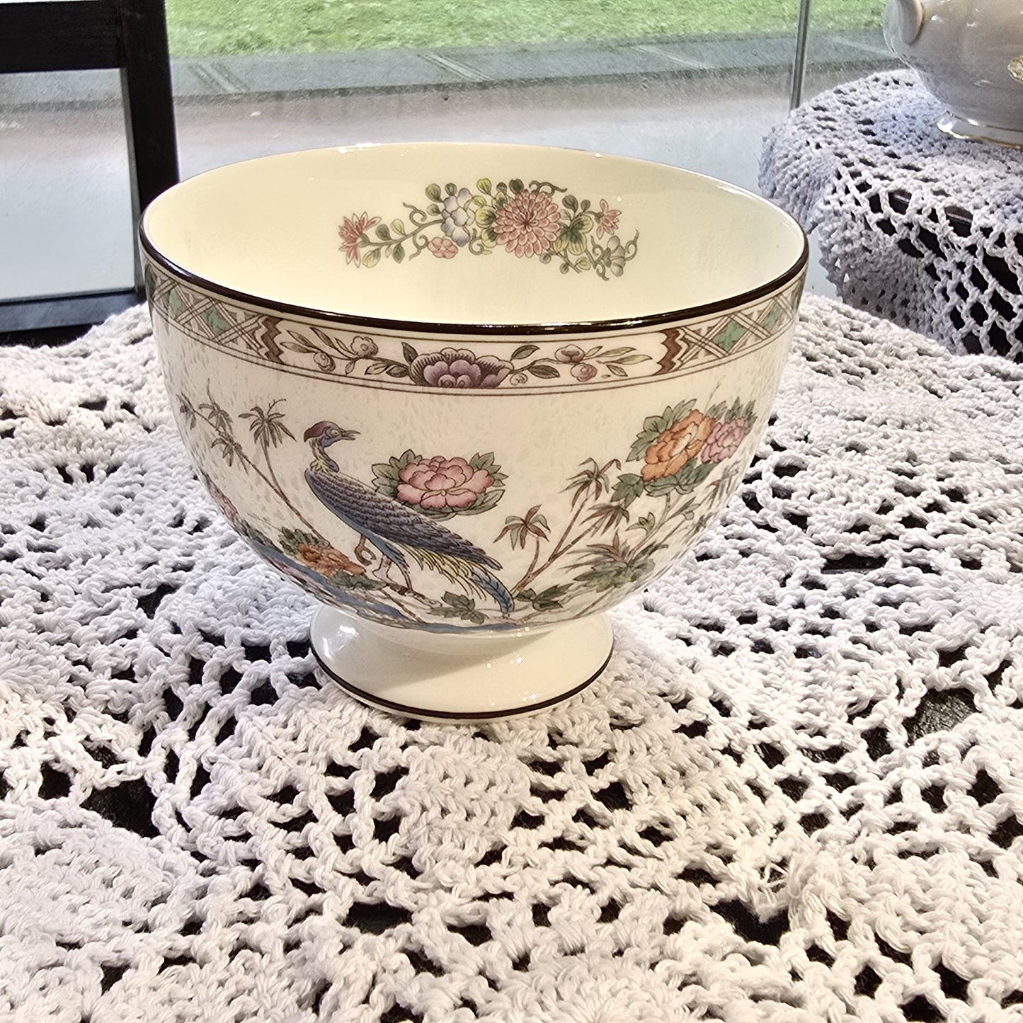 Wedgwood Kutani Crane Dinner and tea ware