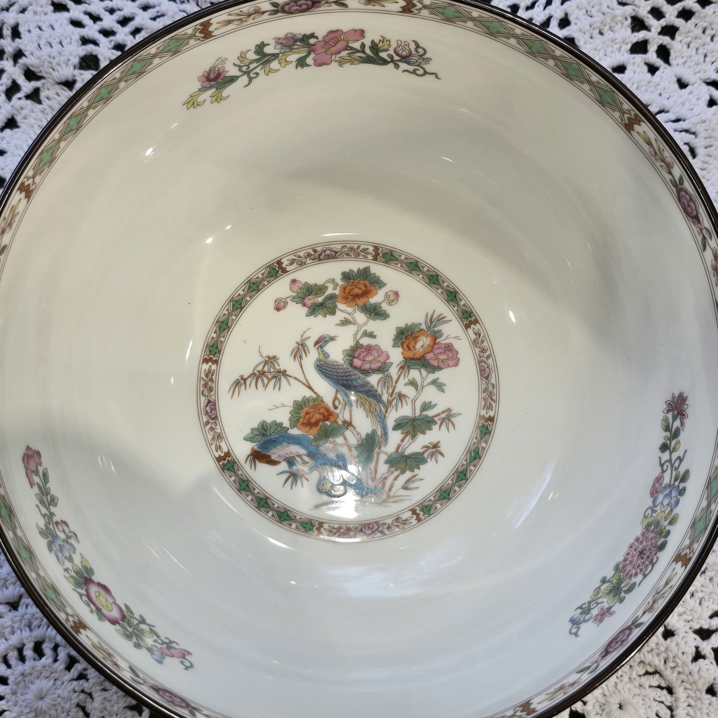 Wedgwood Kutani Crane Dinner and tea ware