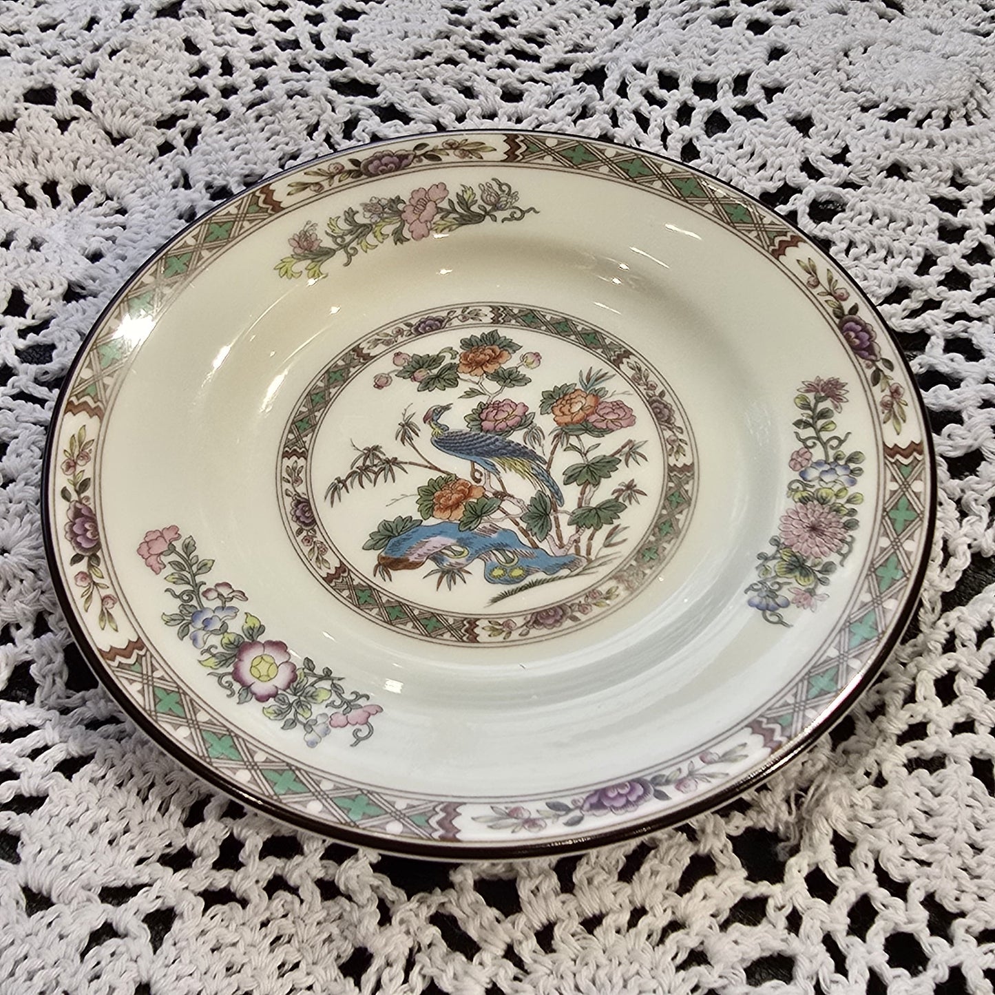 Wedgwood Kutani Crane Dinner and tea ware