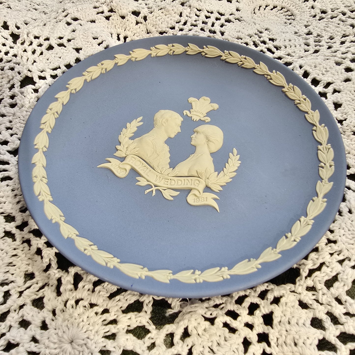 Wedgwood jasperware Royal wedding plate