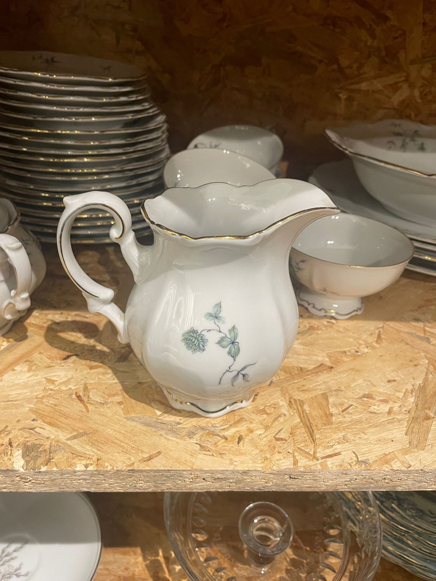 Royal Heidelberg Winterling Bavaria Green Ming tableware