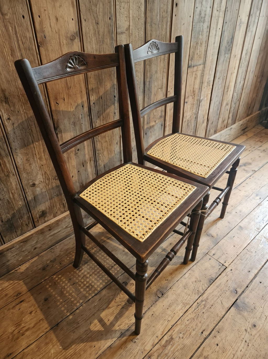 Antique Fench style cane seat  Chairs- newly restored