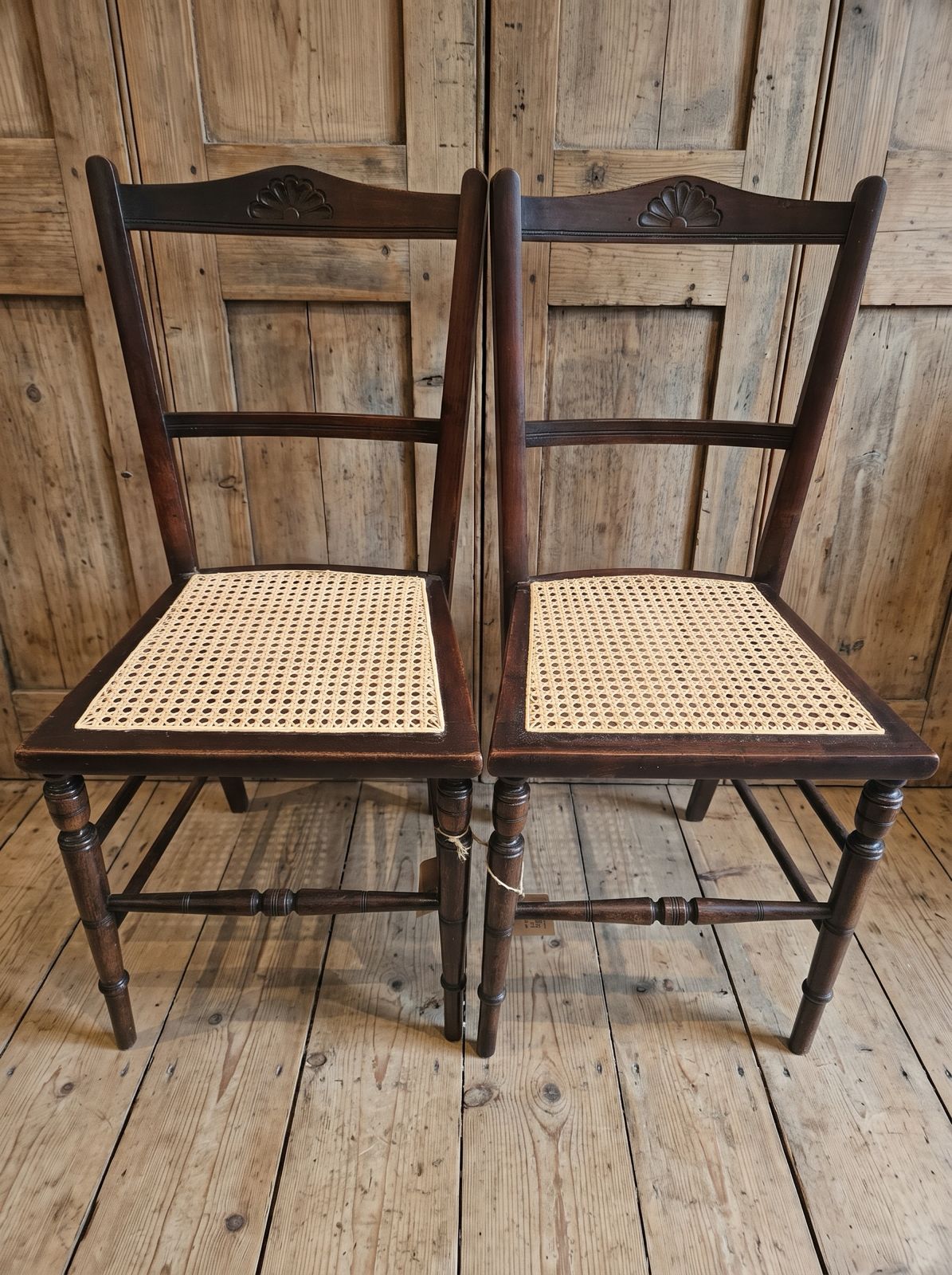 Antique Fench style cane seat  Chairs- newly restored