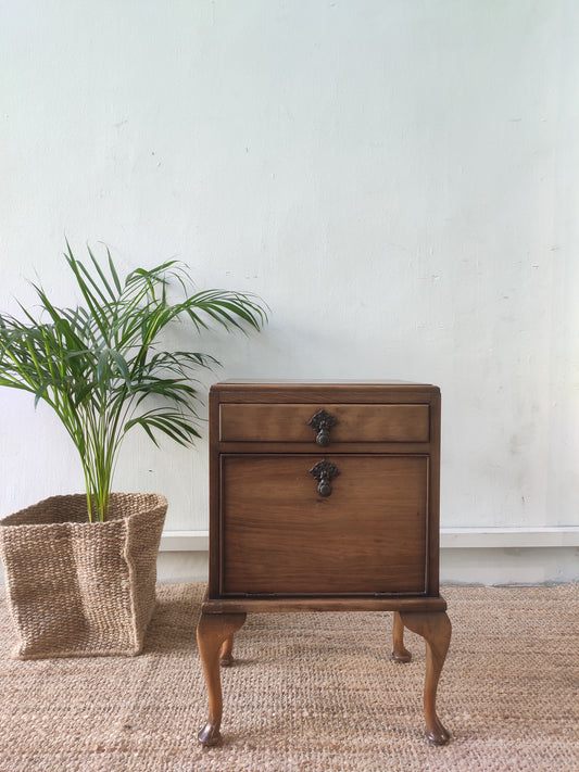 Vintage side range Oak wood