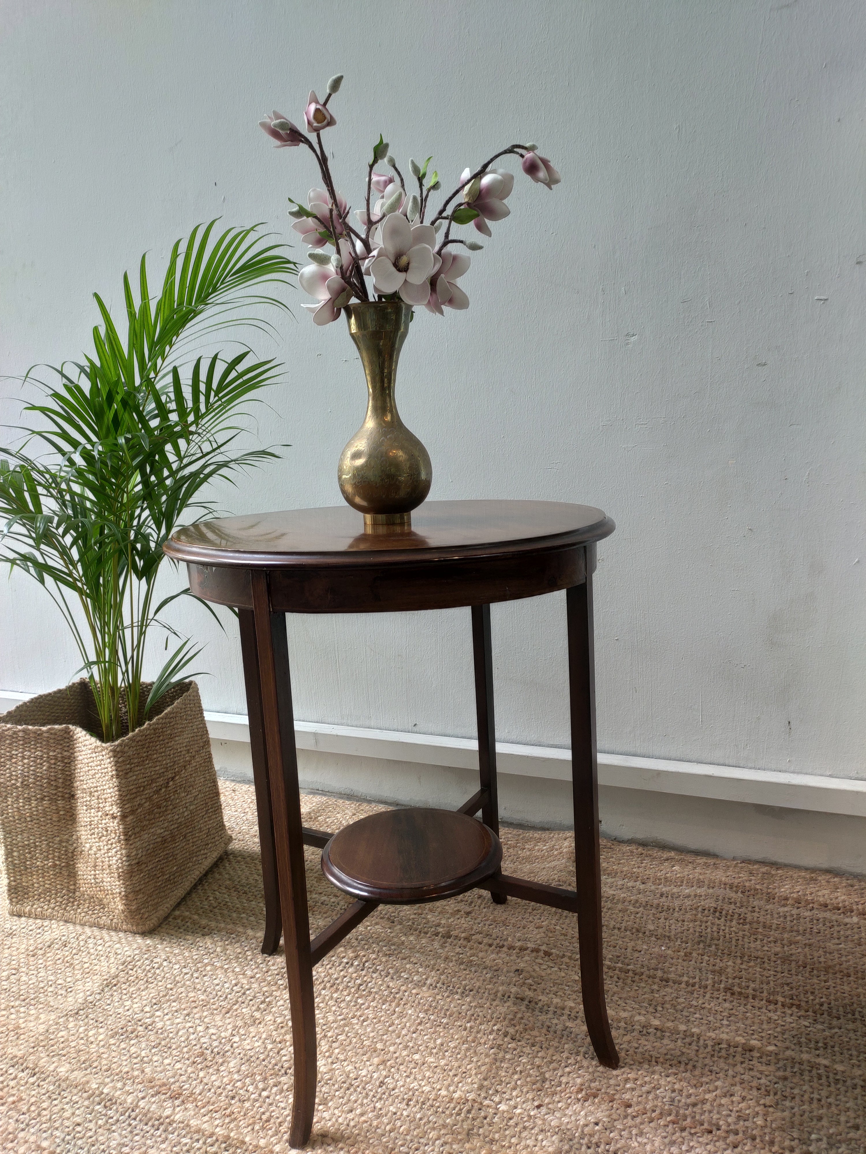 Edwardian Satinwood occasional table from 1900-1930