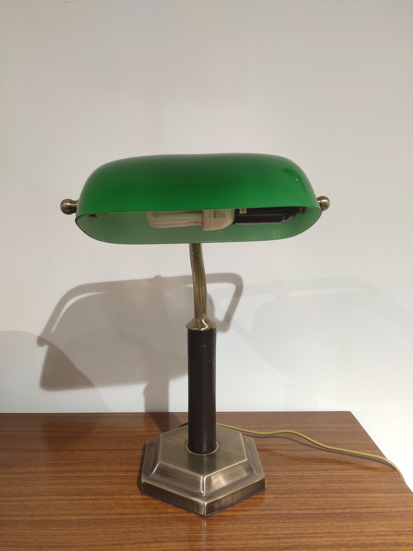RARE Original 1950 Banker Lamp