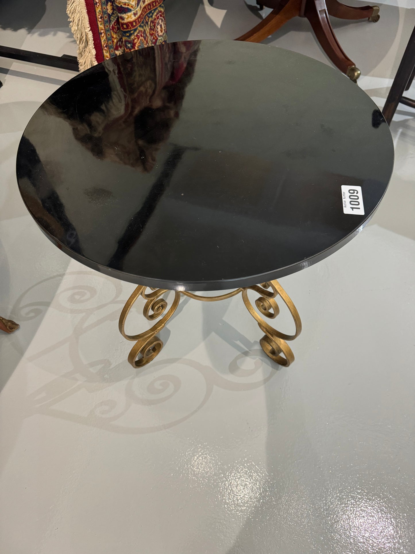 Cast Iron Round Coffee Table