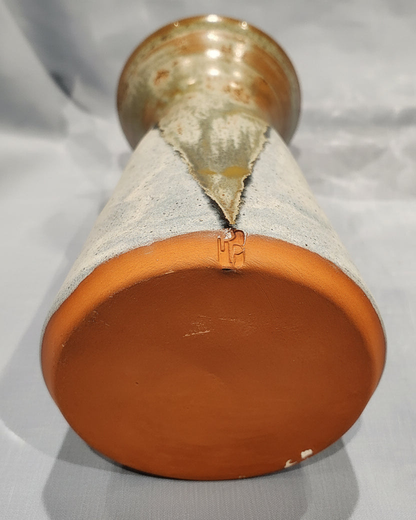 Lovely studio handmade vase signed by artist Pauline Paterson.