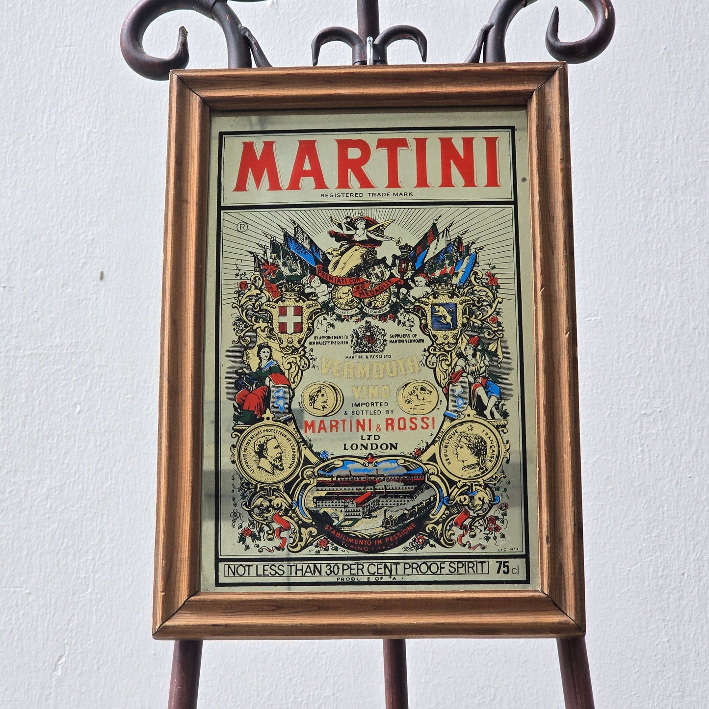 Martini vintage Advertising Mirror