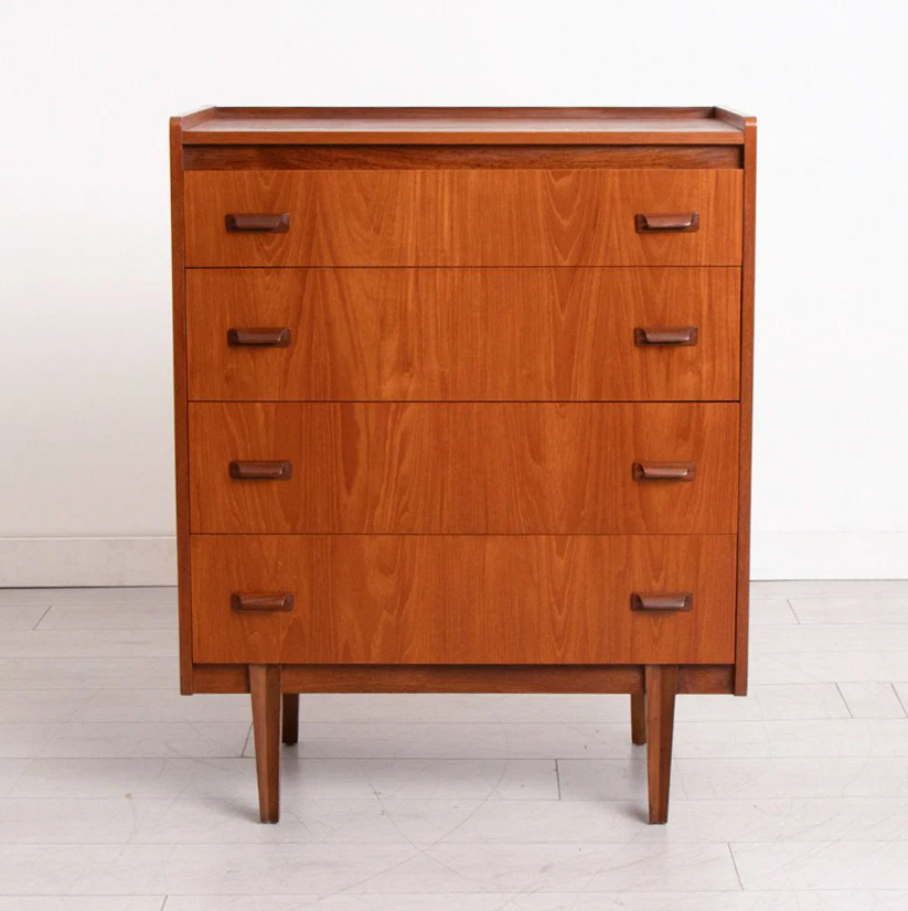 Mid-Century Teak Wrighton Chest of Drawers