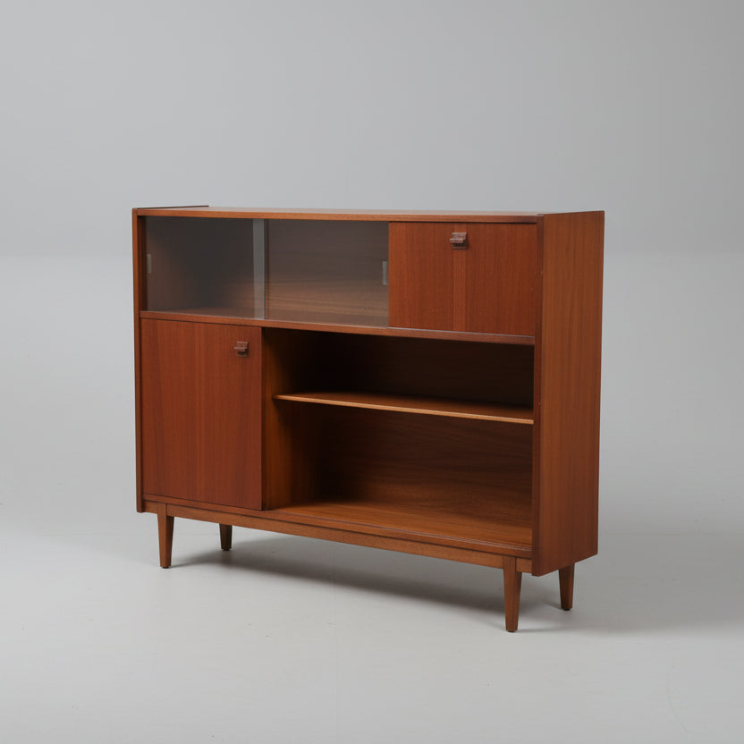 NATHAN Vintage Teak Display Cabinet