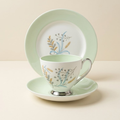 Queen Anne "Glade" Tea Cup Trio Sets