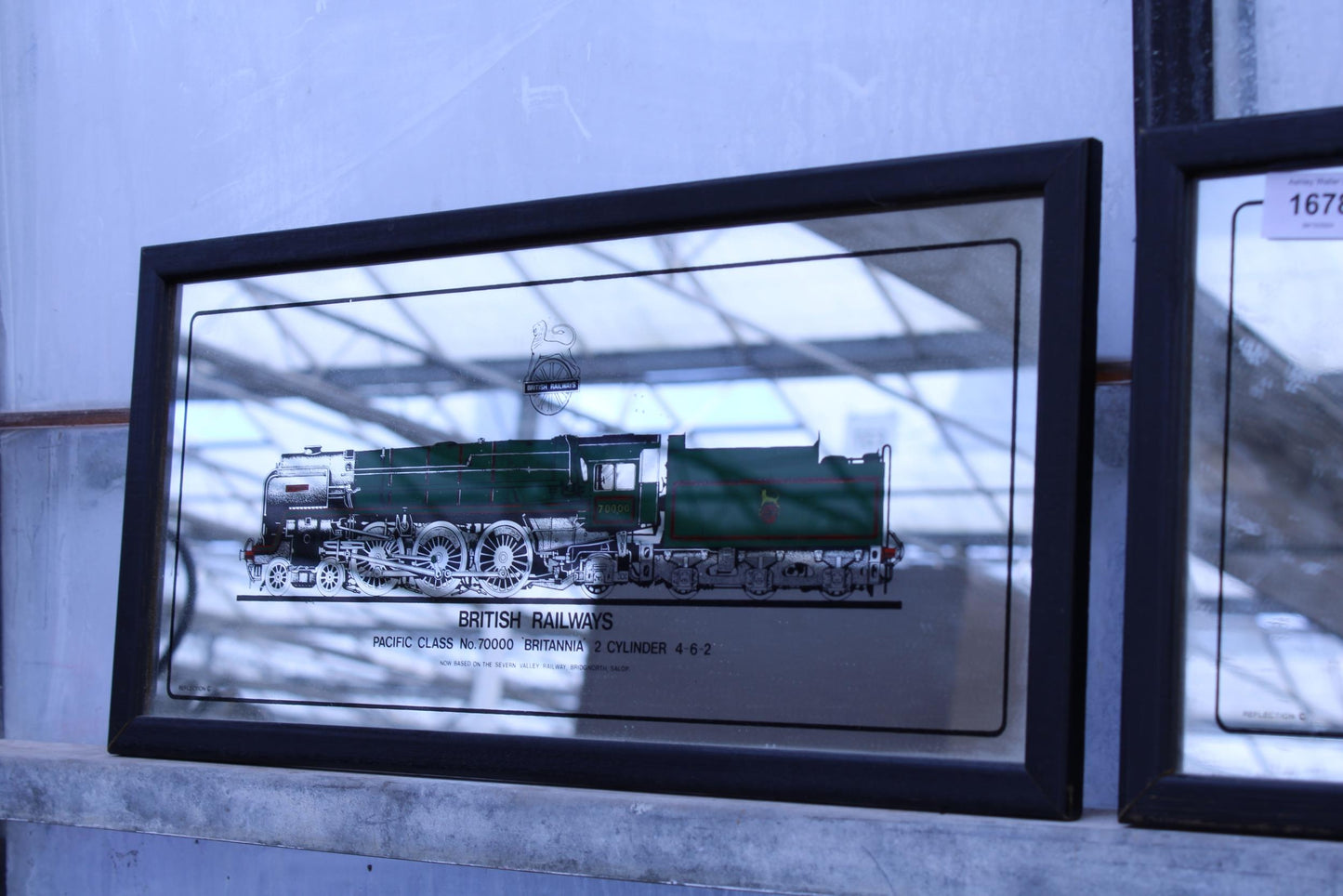 Royal Rail Mirror - Britannia