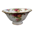 Royal Albert Old Country Roses Footed & Fluted Bowl