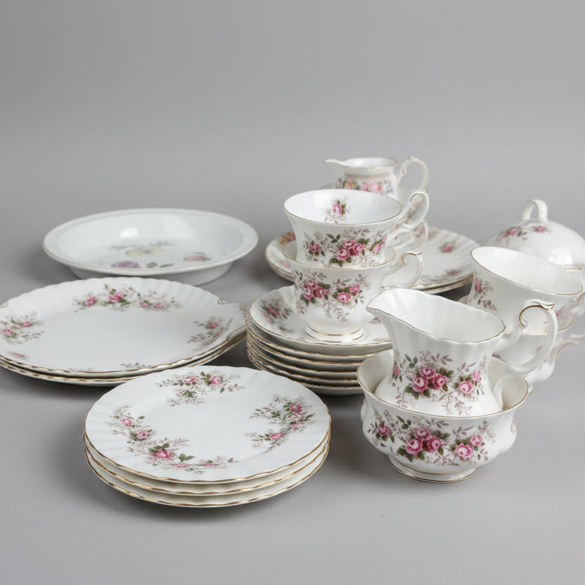 Royal Albert Lavender Rose Fine Bone China Tea Set