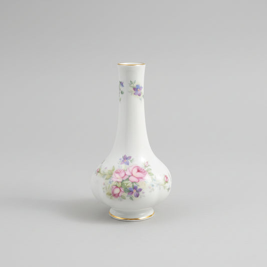 Royal Albert narrow neck Vase with flora print