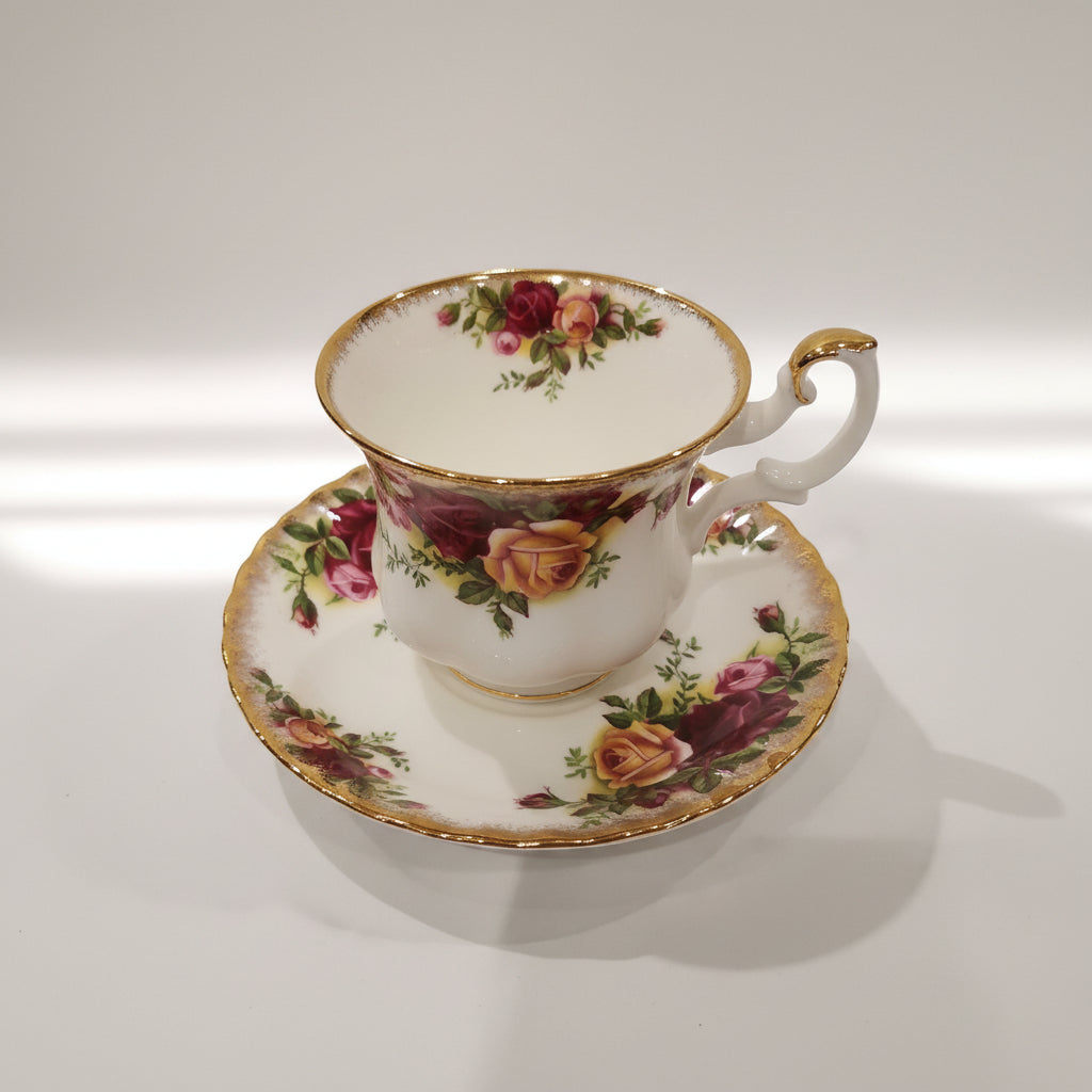 Rose coffee set 