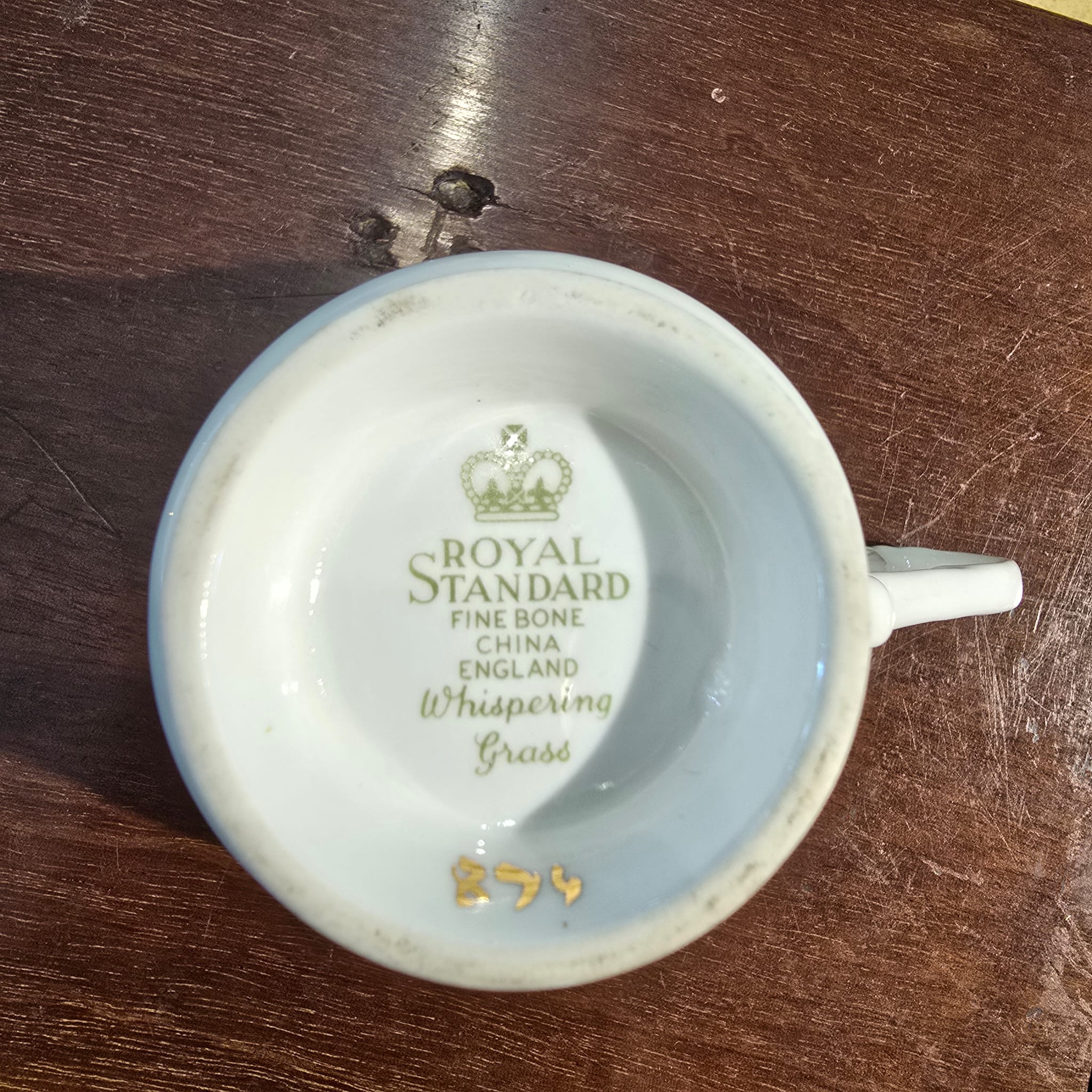 Royal Standard Fine Bone China England Whispering Grass