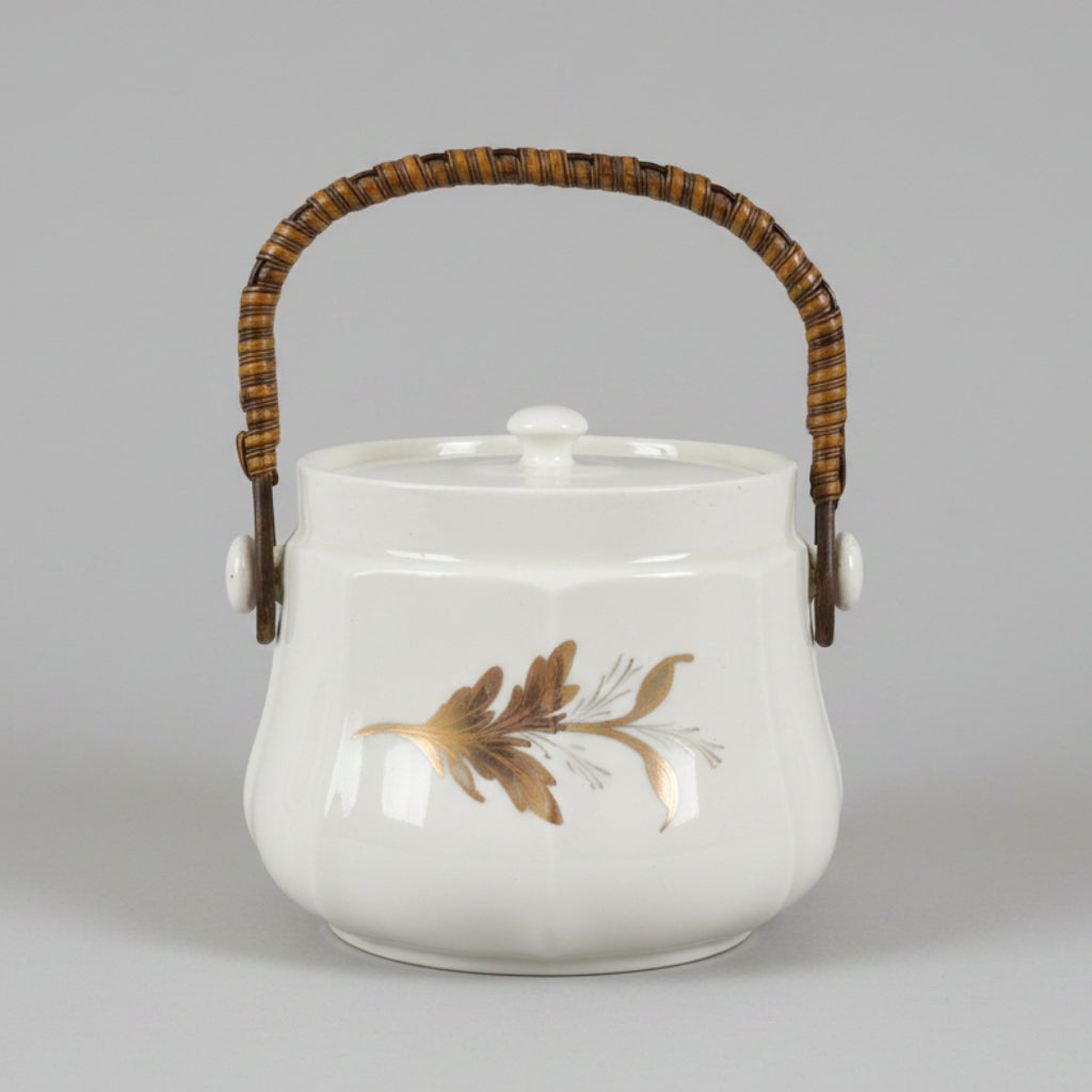 Sadler Handpainted Biscuit Barrell Back