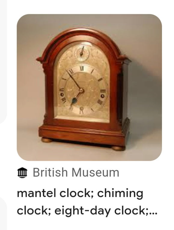 Edwardian domed cased mahogany mantle clock by R.C Marsh & Co Limited Birmingham