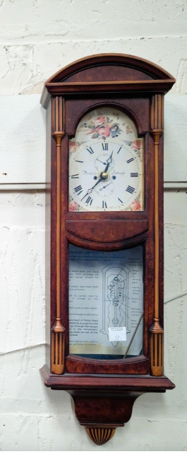 Vintage cottage style wall clock