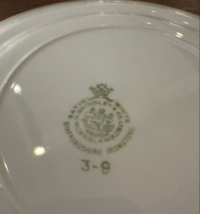 H. Grindley & Co Staffordshire Ironstone Luncheon Plate (23cm)