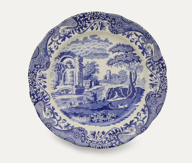 Spode Blue Italian big platter 12 inches- Brand New