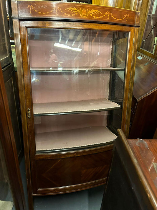 Vintage  Edwardian Display Cabinet by P G Gane