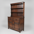 Victorian 1880 Craved Oak Dresser by Old Charm