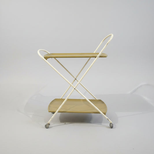 Vintage 1960s Staples & Co. Oojamaflip Folding Drinks Trolley